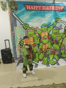 יום הולדת צבי הנינגה
יום הולדת צבי הנינג'ה לגיל 4