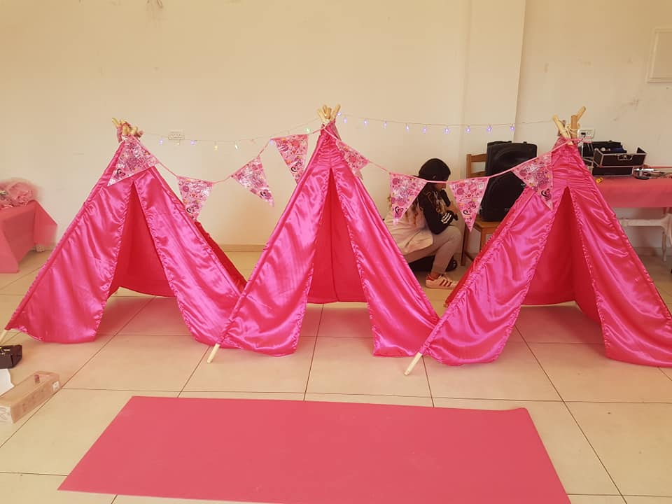 השכרת אוהלי טיפי 
השכרת ציוד ליום הולדת
השכרת אוהלים להפעלת יום הולדת
אוהלים ורודים להפעלה